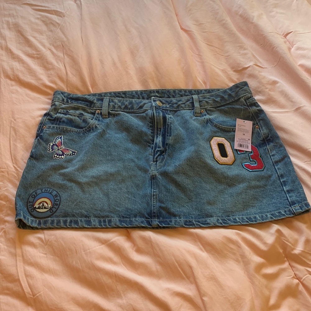 Denim Skirt